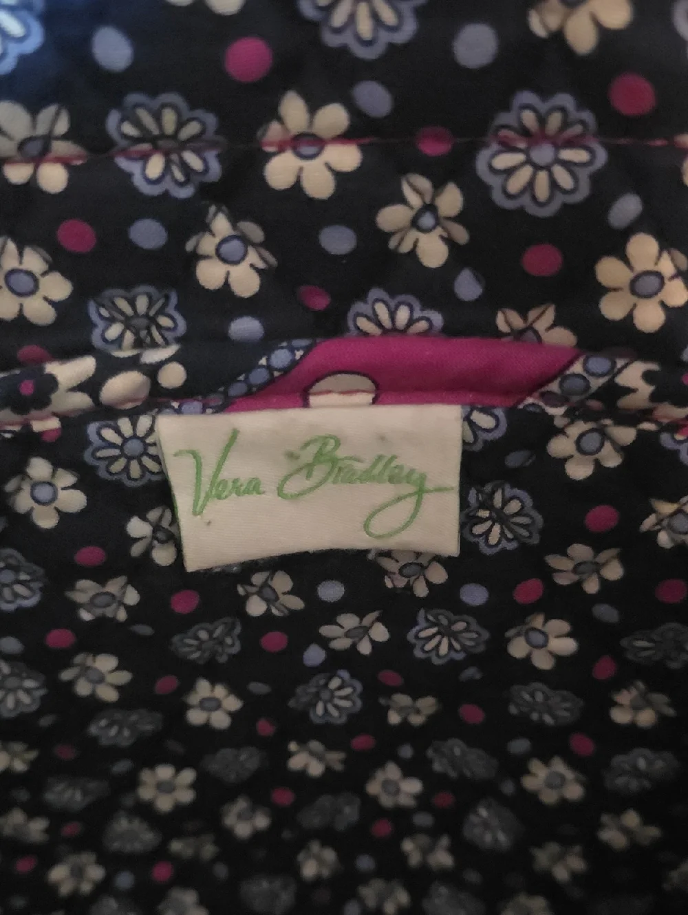 Vera Bradley Pink Paisley Quilted Tote